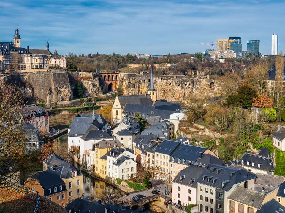 La vieille ville de Luxembourg