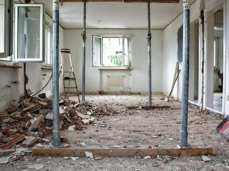 Un appartement en travaux de rénovation